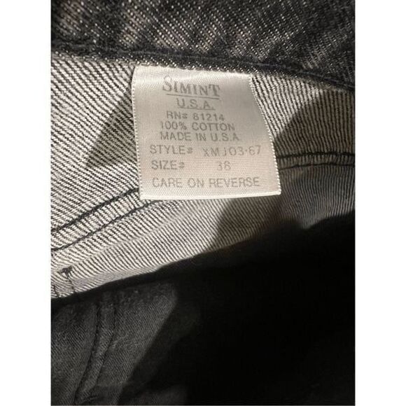 Vintage Moschino 90s Men's Projected in Italy Jeans made in USA - Picture 11 of 12